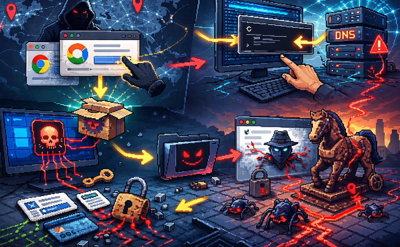 Old Trick, New Wrapper: How DNS and Trusted Platforms Are Powering Modern Malware Campaigns